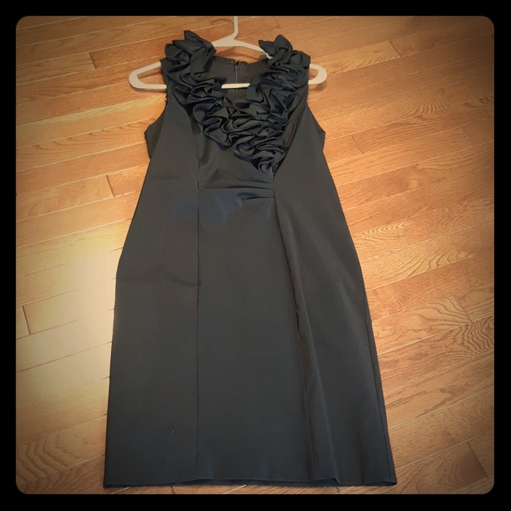 Xscape petite (8P) black dress